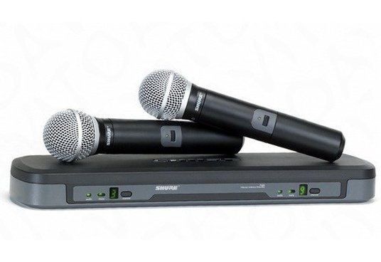 Мікрофон радіосистема  2 штуки SHURE PG288 / PG58