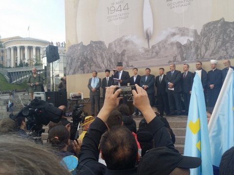 Митинг на Майдане Независимости